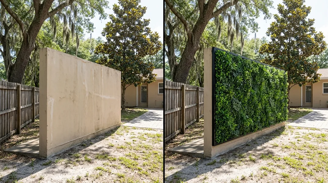 Result artificial grass installation in Jacksonville - Jacksonville Turf Installation