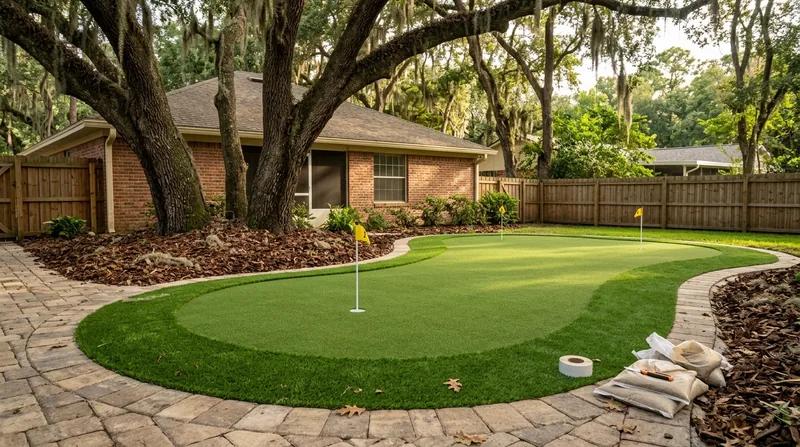 Putting Green Installation Jacksonville